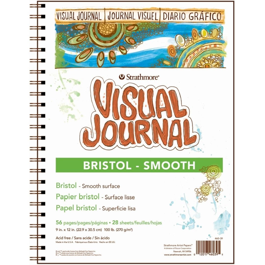 Strathmore Visual Journal Bristol Smooth (9 x 12) – ArtSmart Art Store &  Picture Framing